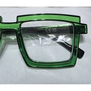 NWT EyeKepper 1.5 Green Square Cartoon Outline Readers Reading Glasses 135648